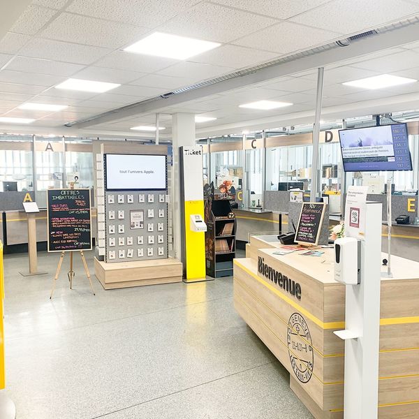 Surface de promotion filiale de la Poste Genève 6 Les Eaux-Vives