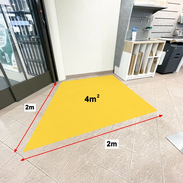 Surface de promotion filiale de la Poste Pully