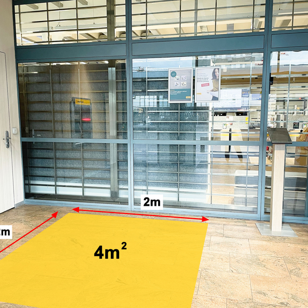 Surface de promotion filiale de la Poste Sion 1