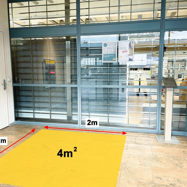 Surface de promotion filiale de la Poste Sion 1
