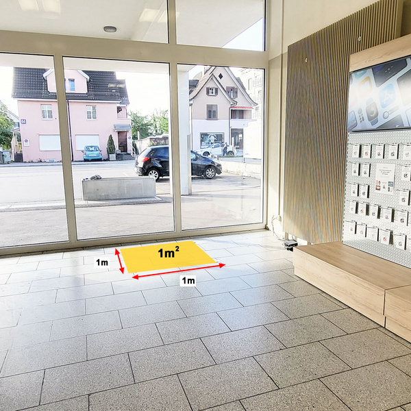 Promotionsfläche Postfiliale Glattbrugg