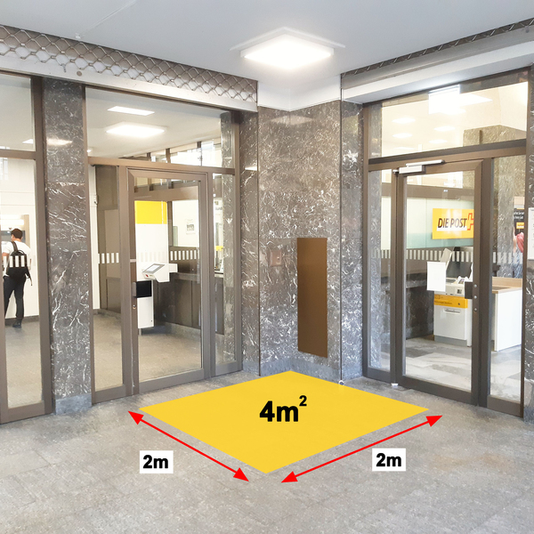 Promotionsfläche Postfiliale St. Gallen 1 Annahme